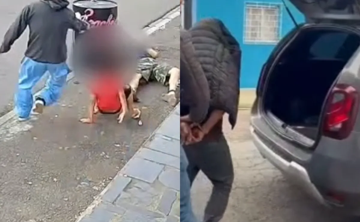 Suspeito preso após executar homem a tiros em Colombo teria recebido R$ 400 pelo crime; assista
